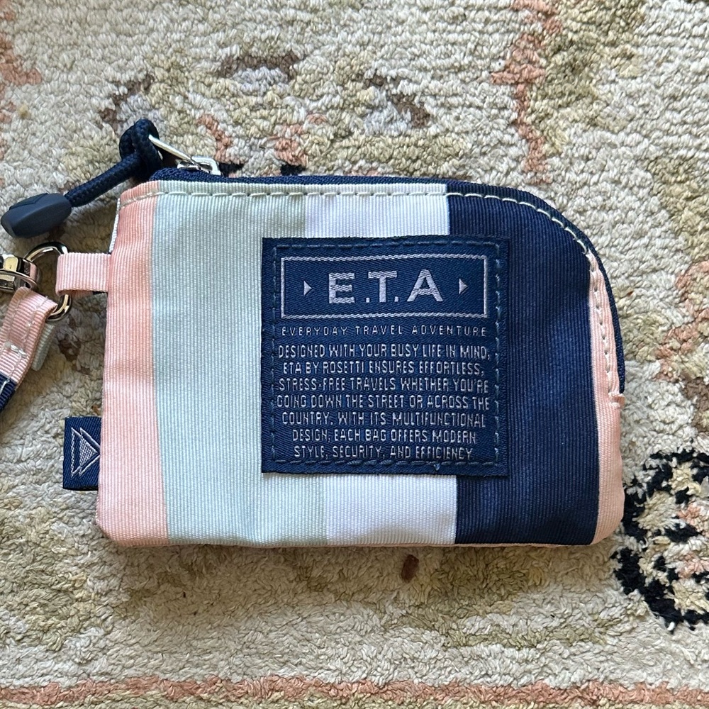 E.T.A. Multicolor Wristlet Clutch